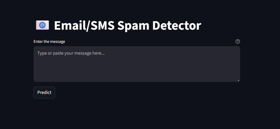 Email/SMS Spam Classifier - Machine learning model for spam detection